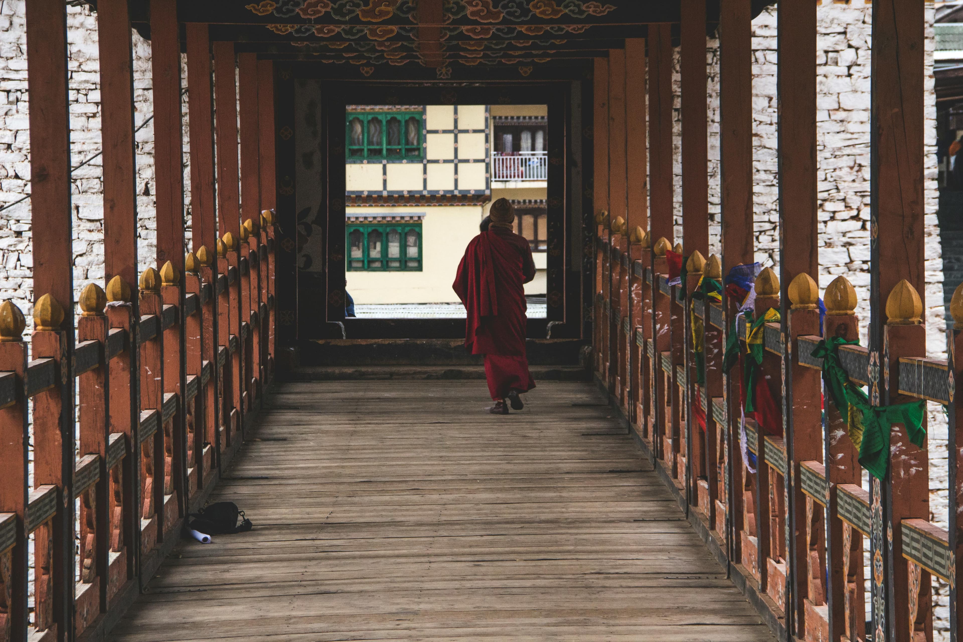 Tiger's Nest Monastery perched on a steep cliffside